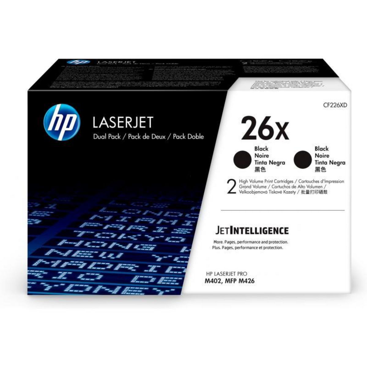 HP HP Cartridge No 26X HP26X HP 26X Black Schwarz (CF226XD)