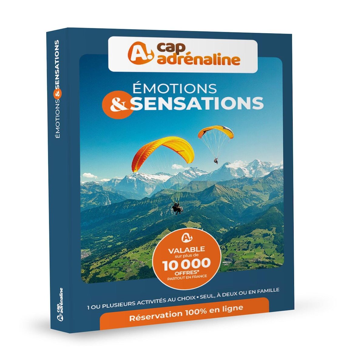 CAPADRENALINE Coffret cadeau CapAdrénaline - Émotions & SENSATIONS