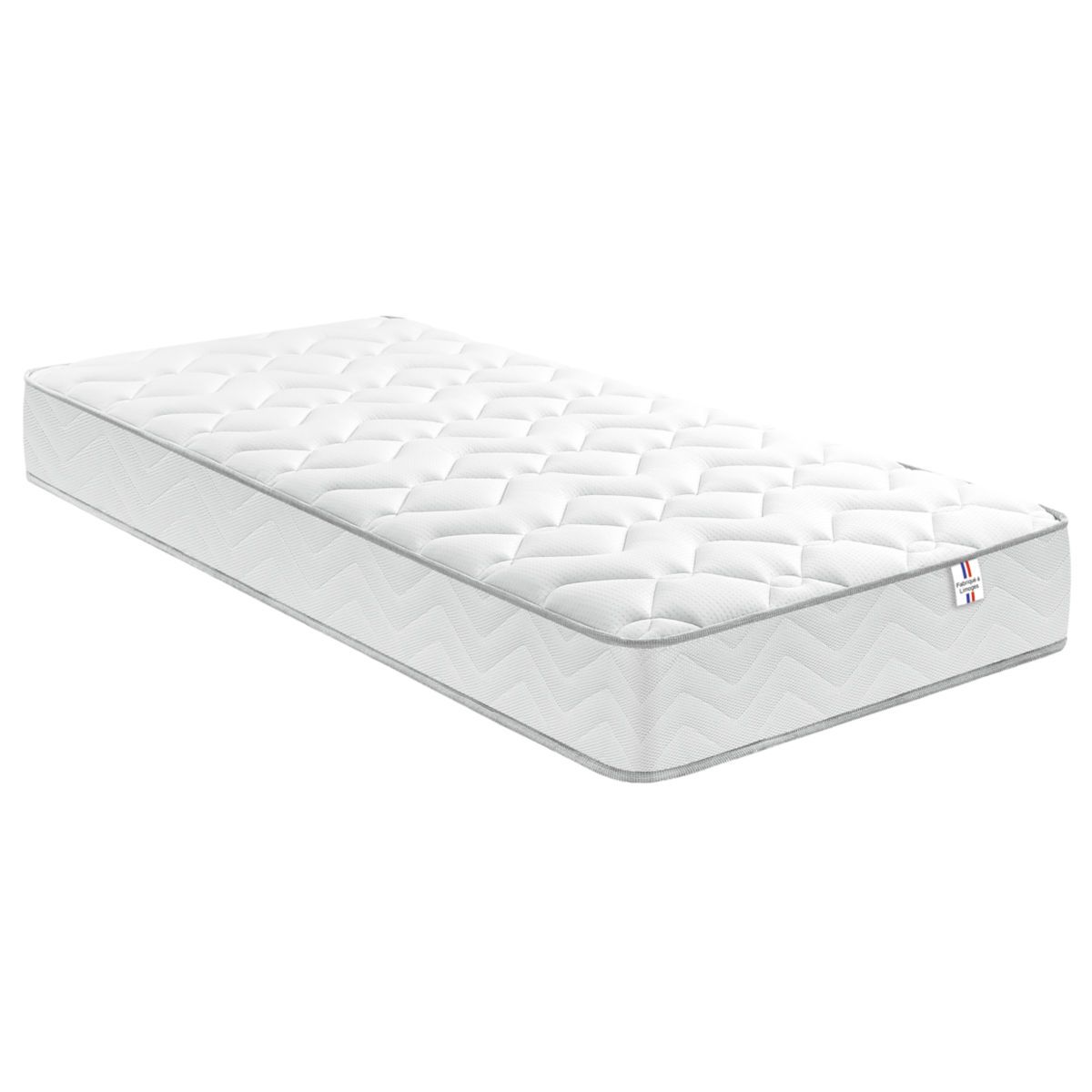 Matelas ressorts ensachés VERDON 90x190 cm 