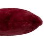 Voir la diapositive 2 : Paris Prix Coussin Imitation Fourrure  Cutie II  45x45cm Rouge