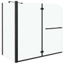 Voir la diapositive 1 : VIDAXL Cabine de douche pliante ESG 120x68x130 cm noir