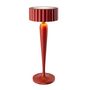 Voir la diapositive 1 : Lumisky Lampe de table sans fil touch LED TWIGGY Rouge Aluminium H26cm