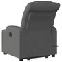 Voir la diapositive 5 : VIDAXL Fauteuil de massage inclinable Gris fonce Tissu