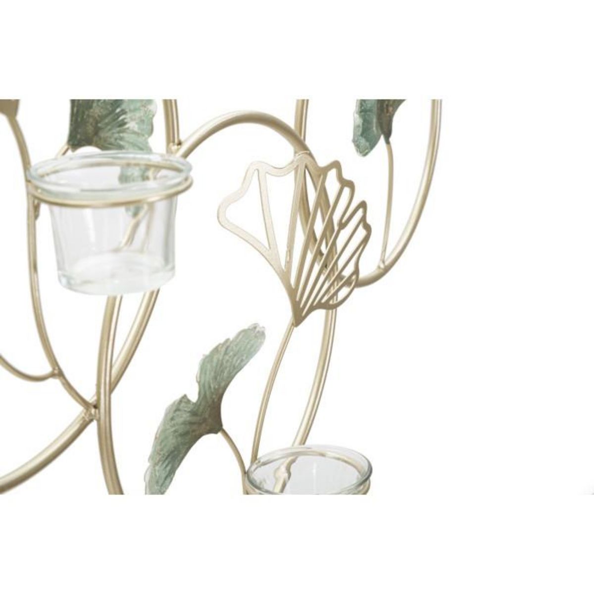 Paris Prix Bougeoir Mural en Métal  Greenery  80cm Multicolore