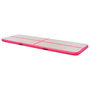 Voir la diapositive 4 : VIDAXL Tapis gonflable de gymnastique avec pompe 600x100x10cm PVC Rose