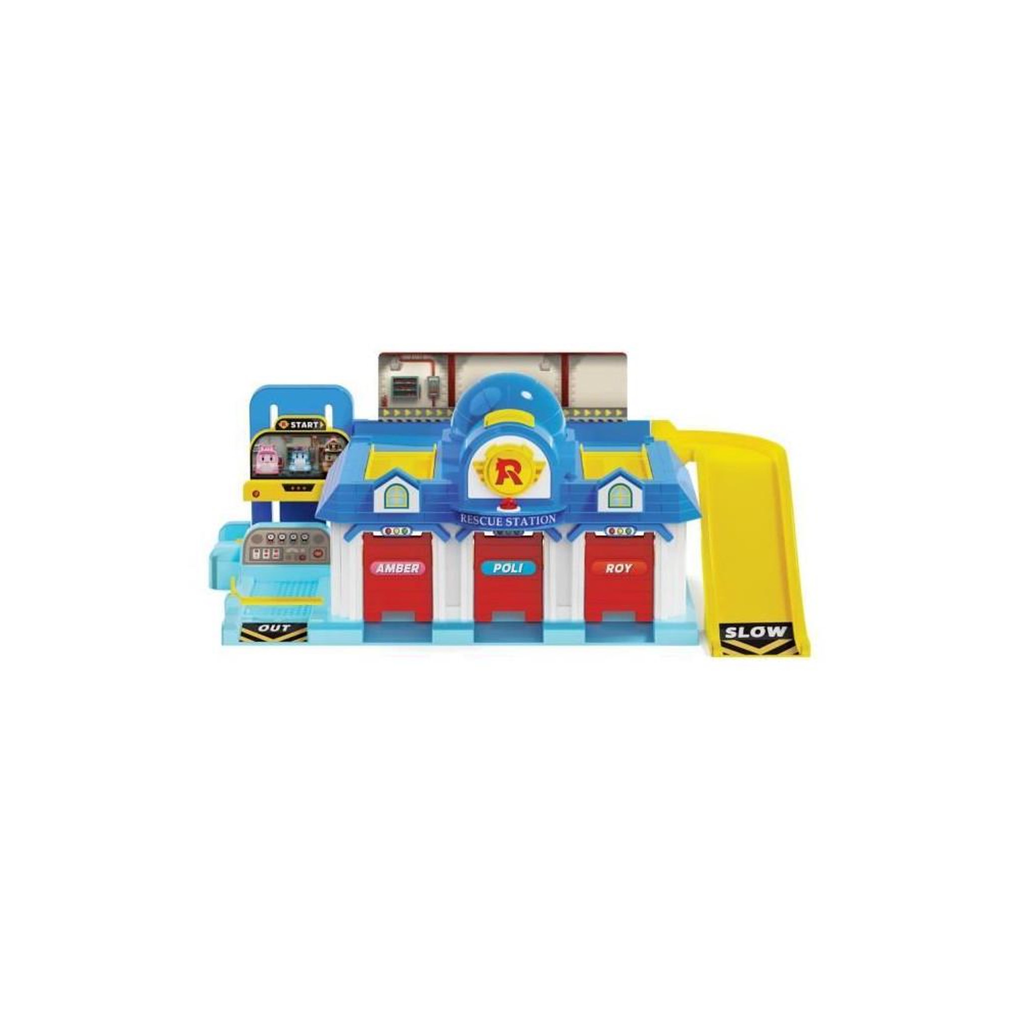 Voir la diapositive 4 : SILVERLIT Playset QG - Garage mini véhicules - SILVERLIT - 1 véhicule inclus - Des 3 ans