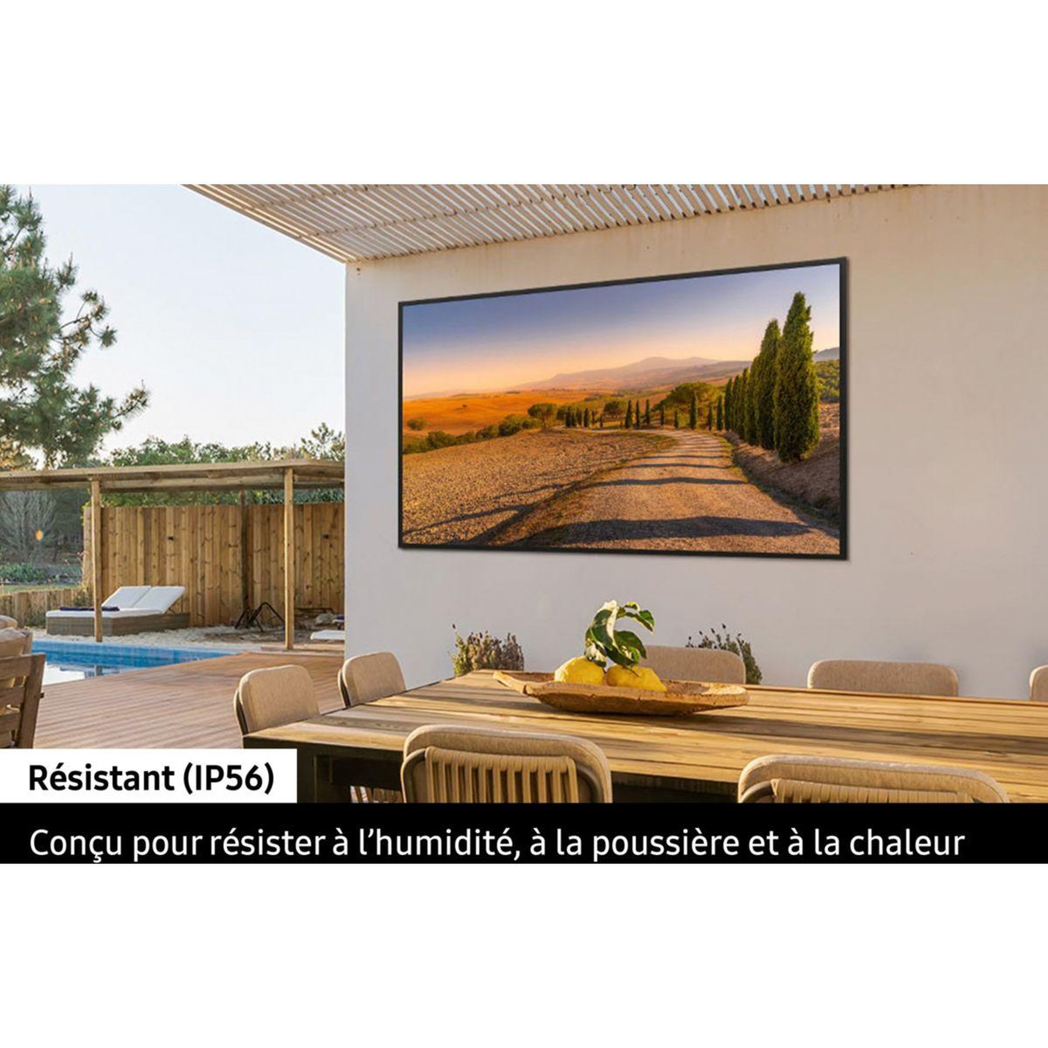 Voir la diapositive 4 : Samsung Tv qled the terrace tq75lst7d (2025) 75  (189 cm) 4k - smart tv, anti-reflet