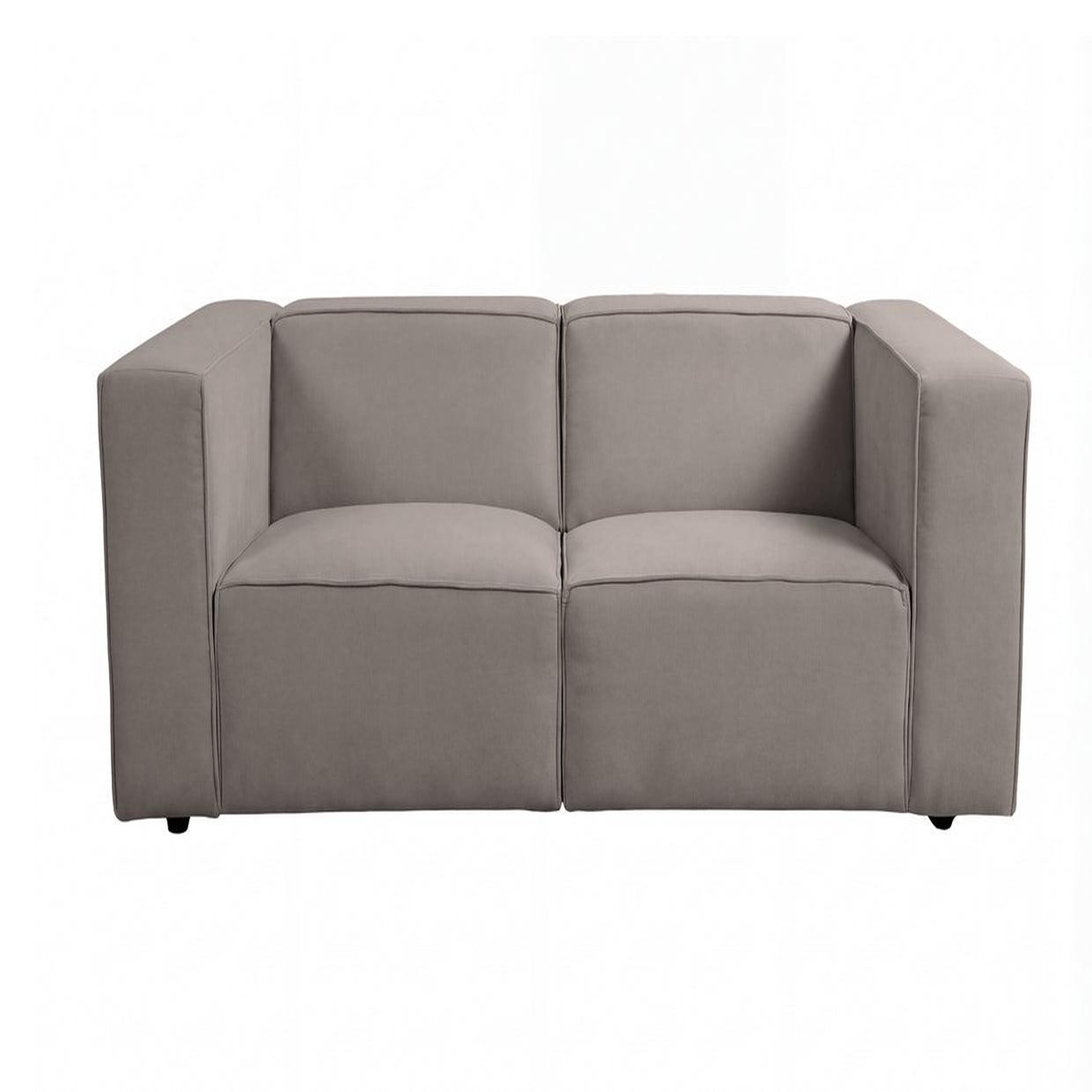 Voir la diapositive 1 : CASANOVA PARIS Mini basil - canapé droit tissu lisse 2 places