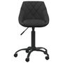Voir la diapositive 3 : VIDAXL Chaise de salle a manger Noir Velours
