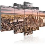 Paris Prix Tableau Imprimé  New York City : Morning Sky. Coloris disponibles : Multicolore