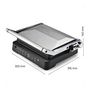 Voir la diapositive 2 : LITTLE BALANCE Grill viande - LITTLE BALANCE - 8734 - 2000 W - 6 positions - Aluminium / Noir