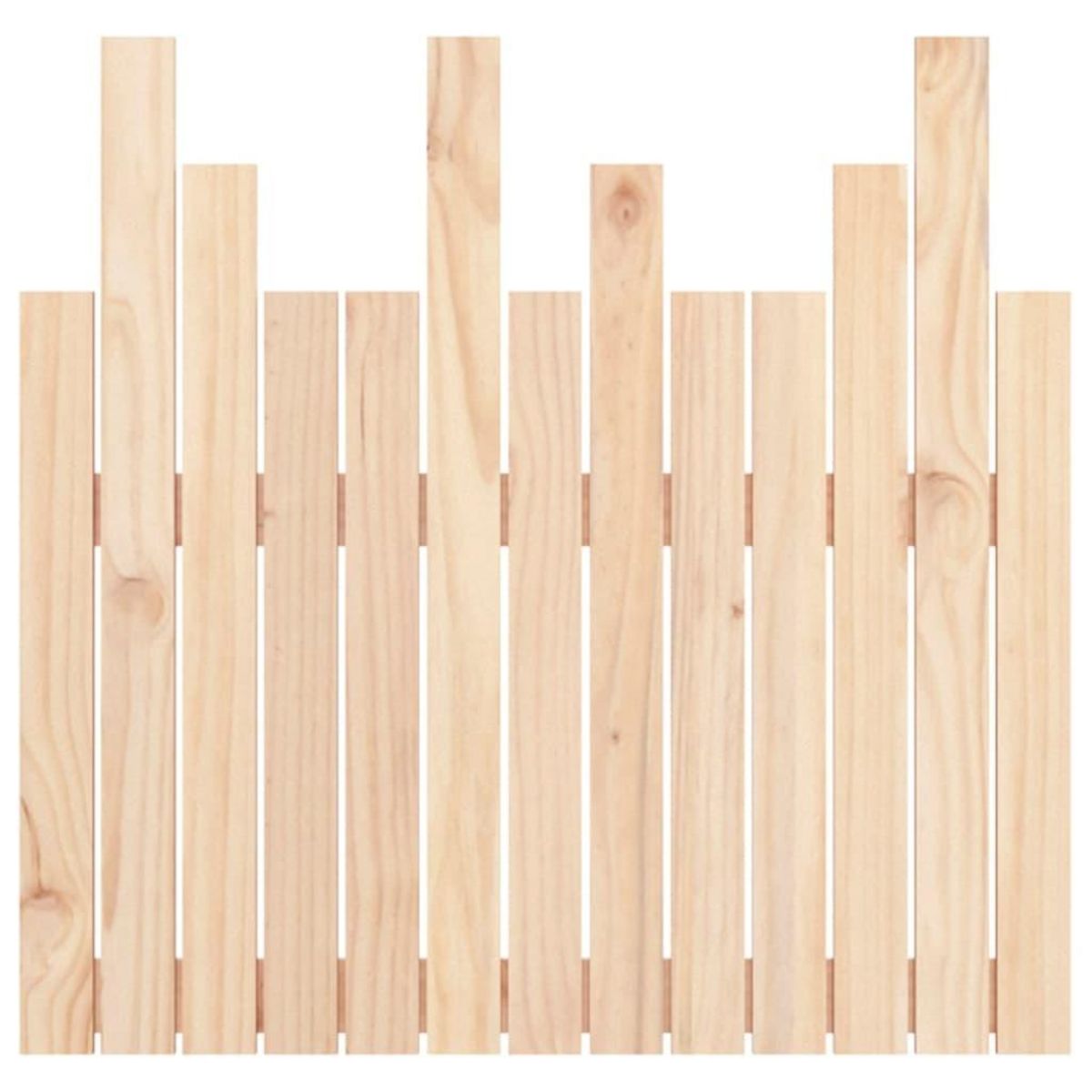 VIDAXL Tete de lit murale 82,5x3x80 cm Bois massif de pin