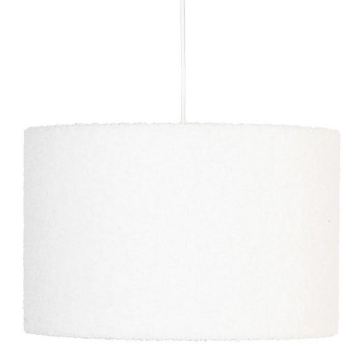 ATMOSPHERA Lampe Suspension Bouclette  Tina  37cm Blanc