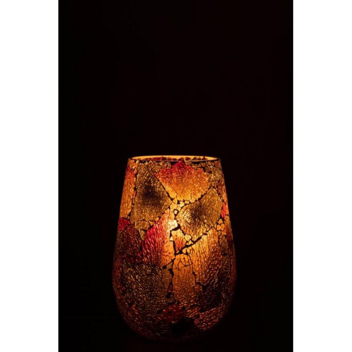 Paris Prix Photophore en Verre  Sunset  26cm Multicolore