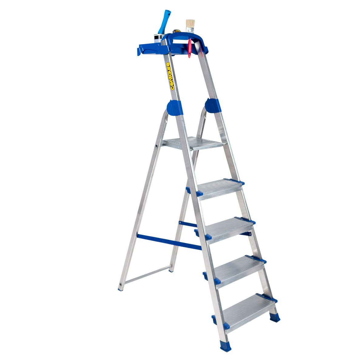 CENTAURE Escabeau XXL 5 marches larges - 3m