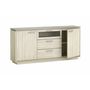 Voir la diapositive 3 : Enfilade 3 portes 2 tiroirs L184cm CITY