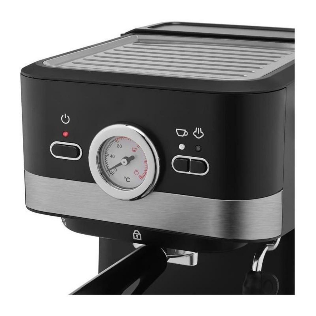 SENCO Machine a expresso - SENCOR - SES 1721BK - 1050 W - 20 bars - Noir