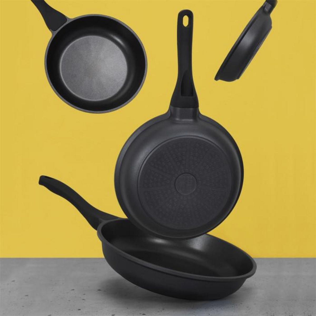 Paris Prix Poêle Aluminium  Fonte  20cm Noir