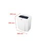 Voir la diapositive 2 : Hsm Destructeur de documents 10-12 feuilles coupe bandes 3.9mm - 2250111