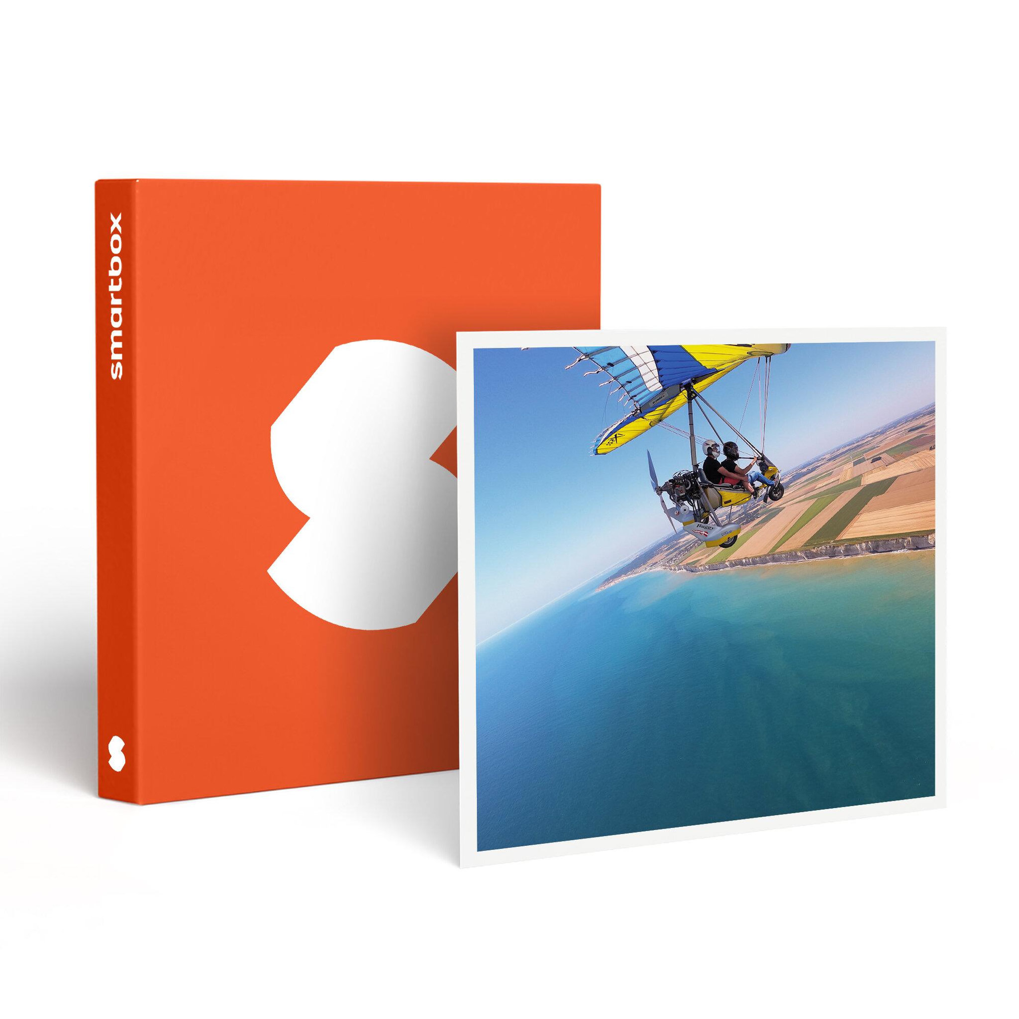 Smartbox Survol inoubliable des hameaux de la côte normande en ulm - coffret cadeau sport & aventure