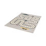 Voir la diapositive 2 : SWEEEK Tapis enfant circuit de voiture gris clair poils ras 120 x 170cm