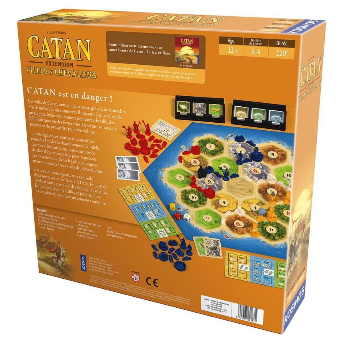 Asmodee Catan : villes et chevaliers Extension