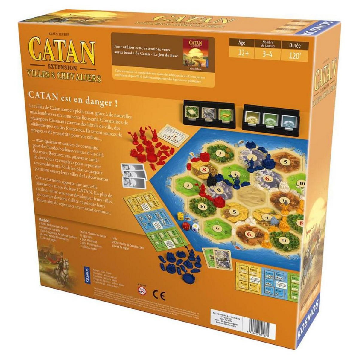 Asmodee Catan : villes et chevaliers Extension