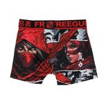 FREEGUN Boxer Noir//Gris à Imprimés Garçon Freegun Vib. Coloris disponibles : Rouge