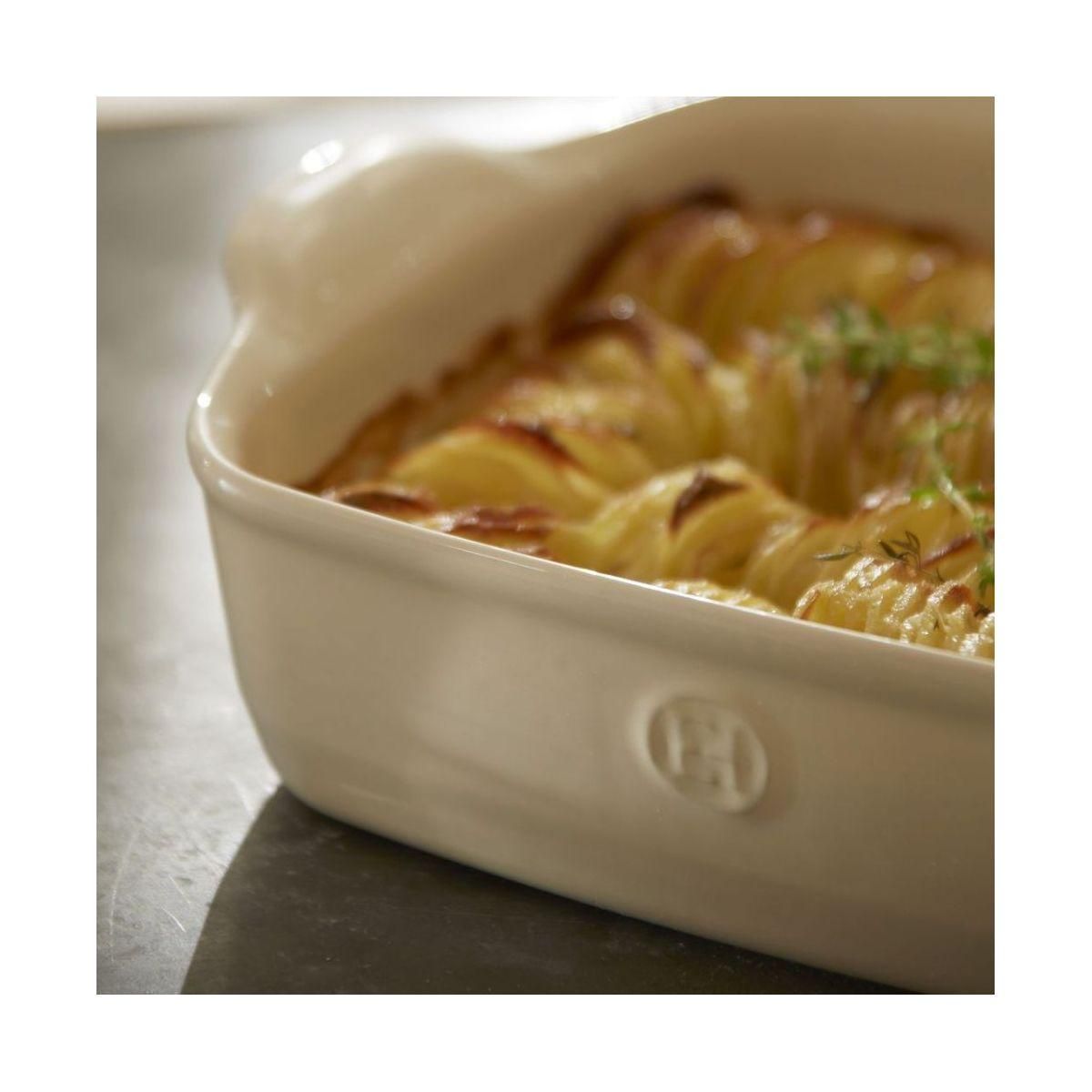 EMILE HENRY Plat au four Ultime individuel Argile 22x14cm 029649