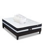 Voir la diapositive 1 : BELLECOUR BELLECOUR LITERIE | Pack Prêt à dormir CHAMBORD | Matelas Micro-ressorts + Sommier + Accessoires
