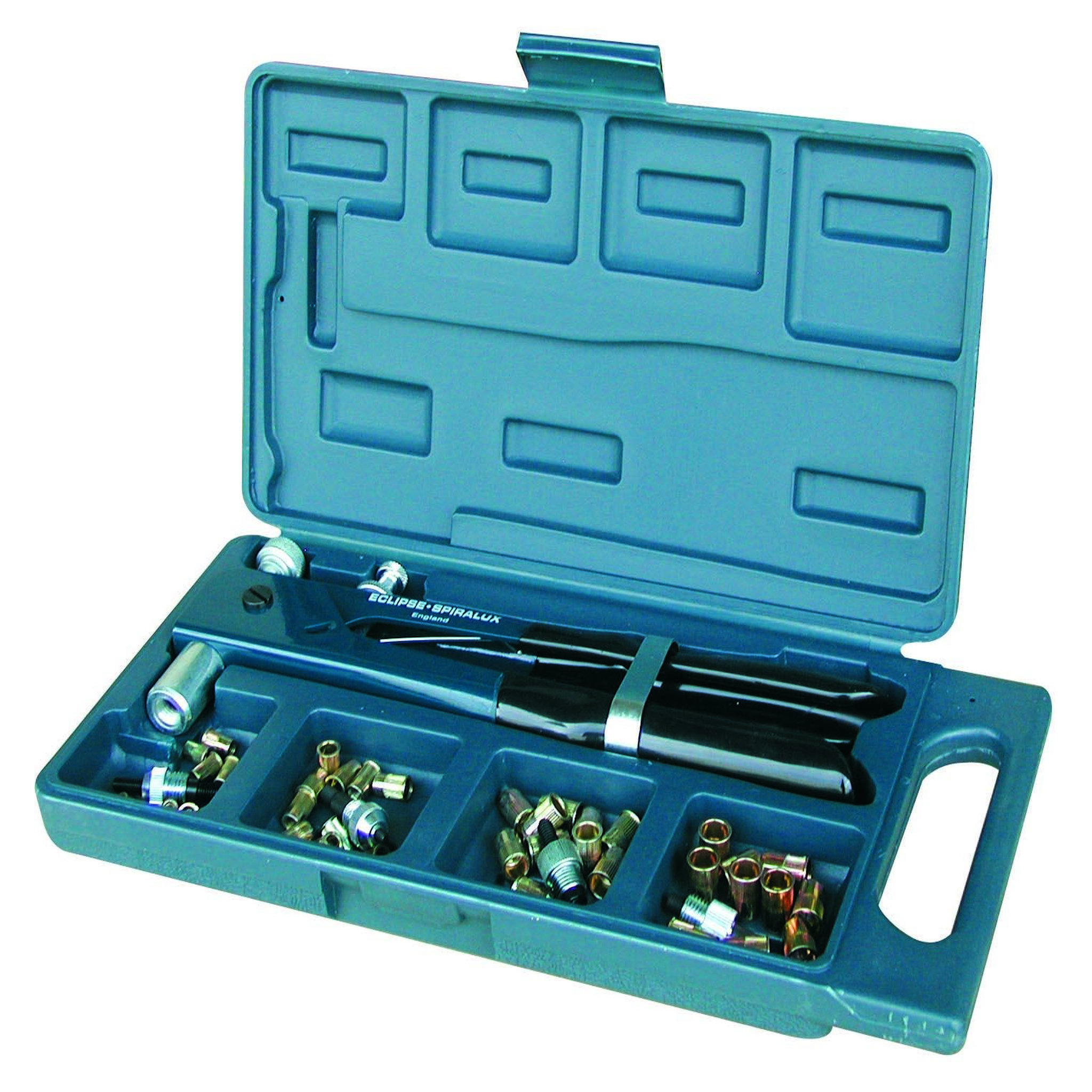 TECHMAN Coffret pince pose écrous à sertir + 40 inserts