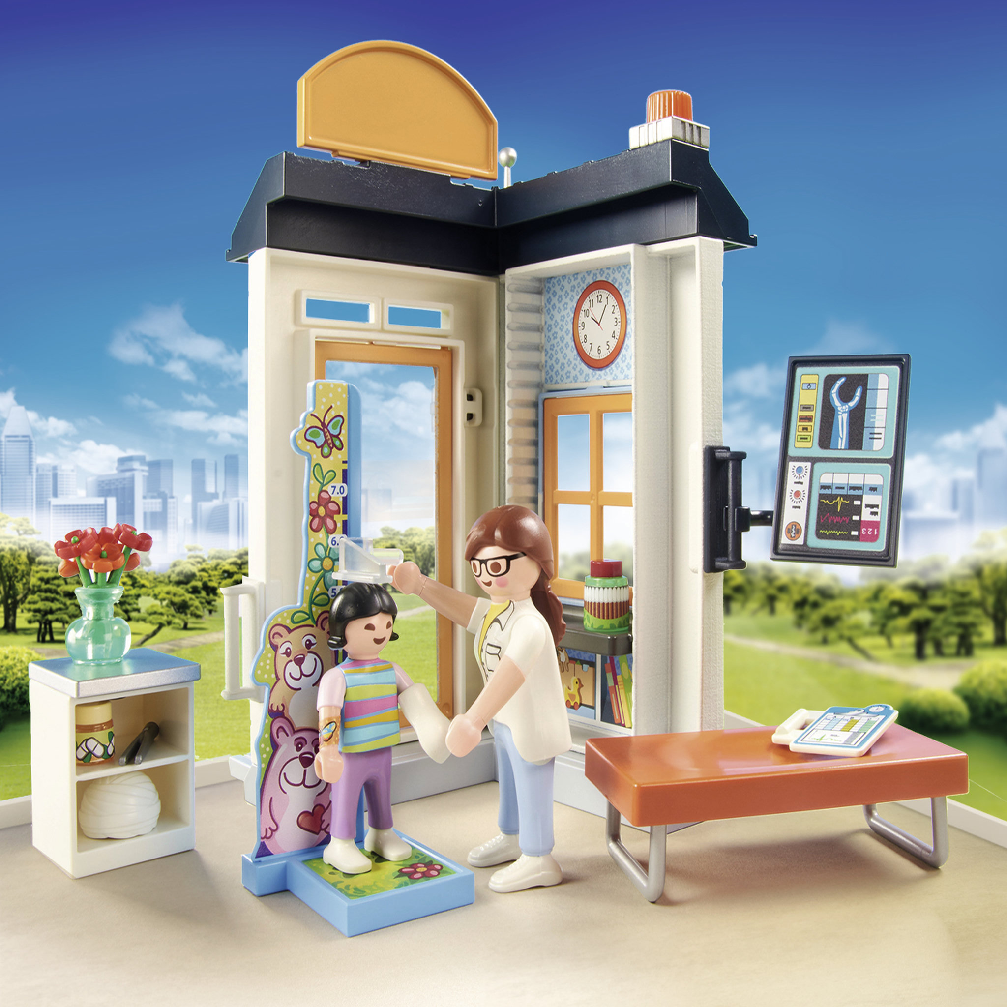 Voir la diapositive 4 : PLAYMOBIL 70818 - City Life Cabinet de pédiatre