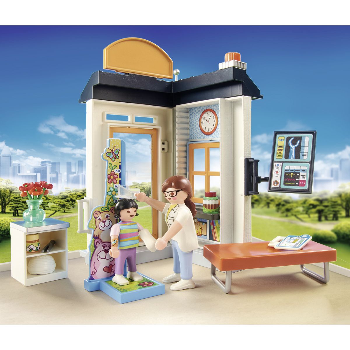 PLAYMOBIL 70818 - City Life Cabinet de pédiatre