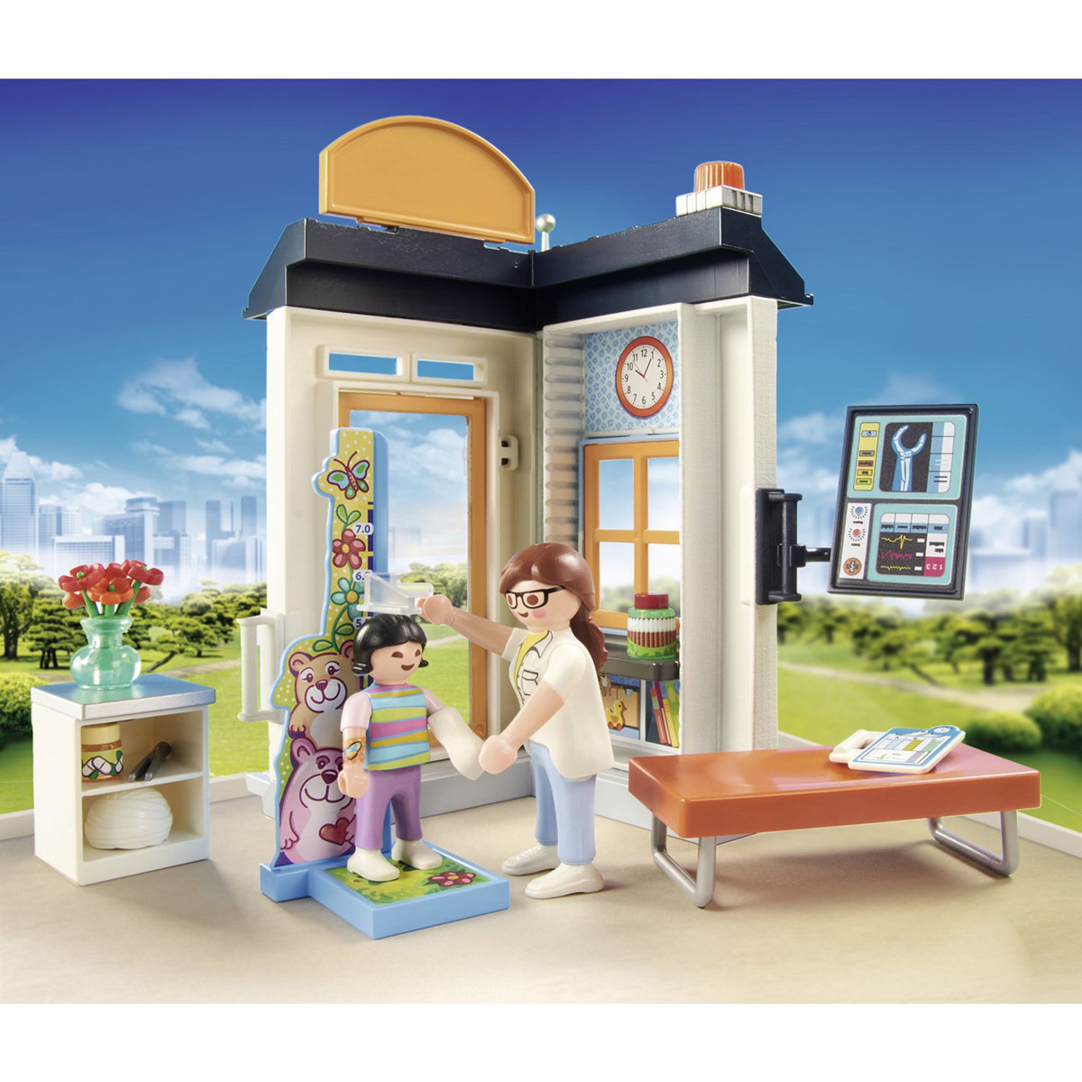 PLAYMOBIL 70818 - City Life Cabinet de pédiatre