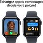 Voir la diapositive 4 : APPLE Montre connectée SE 44mm Minuit S/M