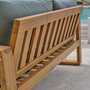 Voir la diapositive 3 : DCB GARDEN Salon bas de jardin 4 places en bois d'acacia