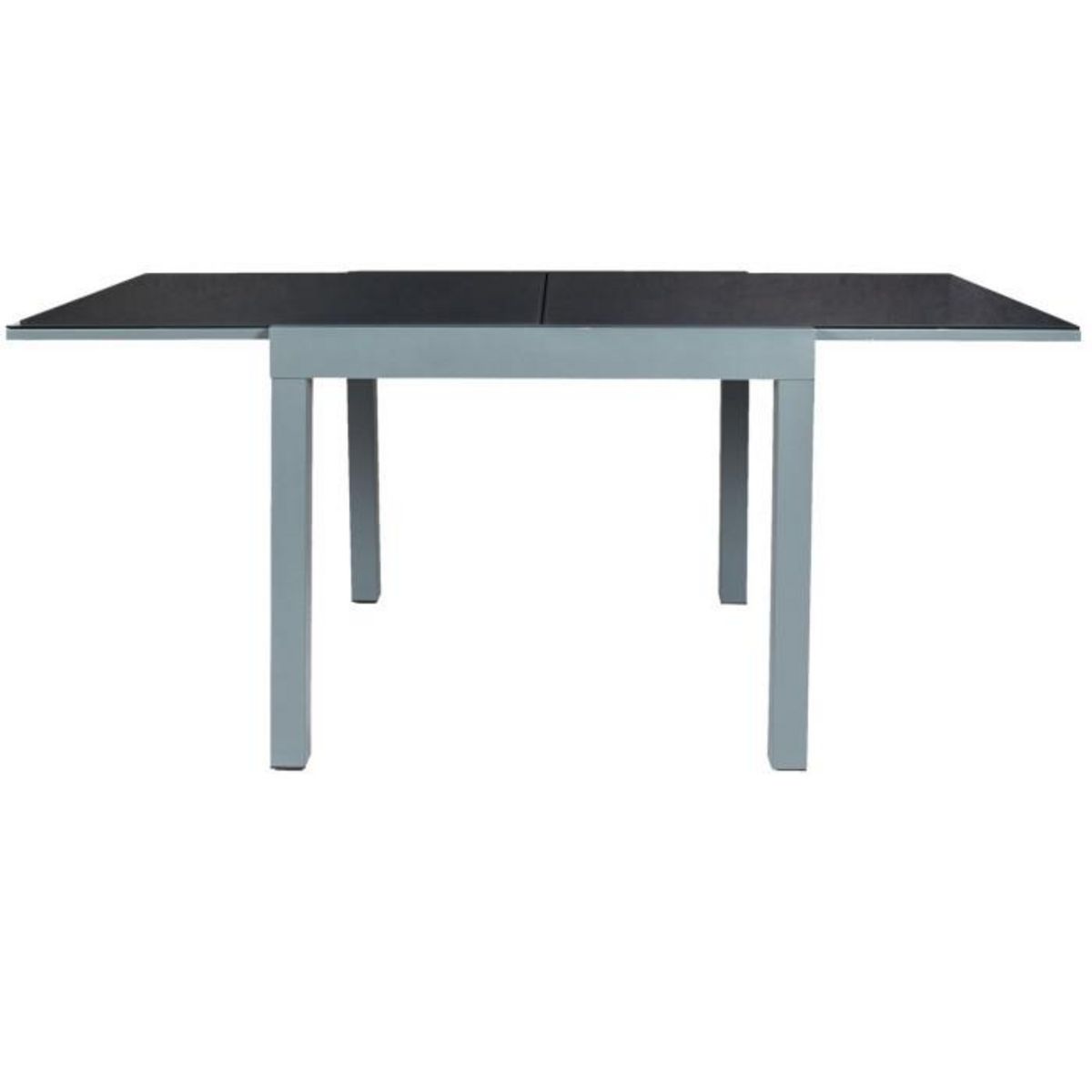 Paris Prix Table de Jardin Extensible  Haria  80-160cm Gris