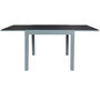 Voir la diapositive 2 : Paris Prix Table de Jardin Extensible  Haria  80-160cm Gris