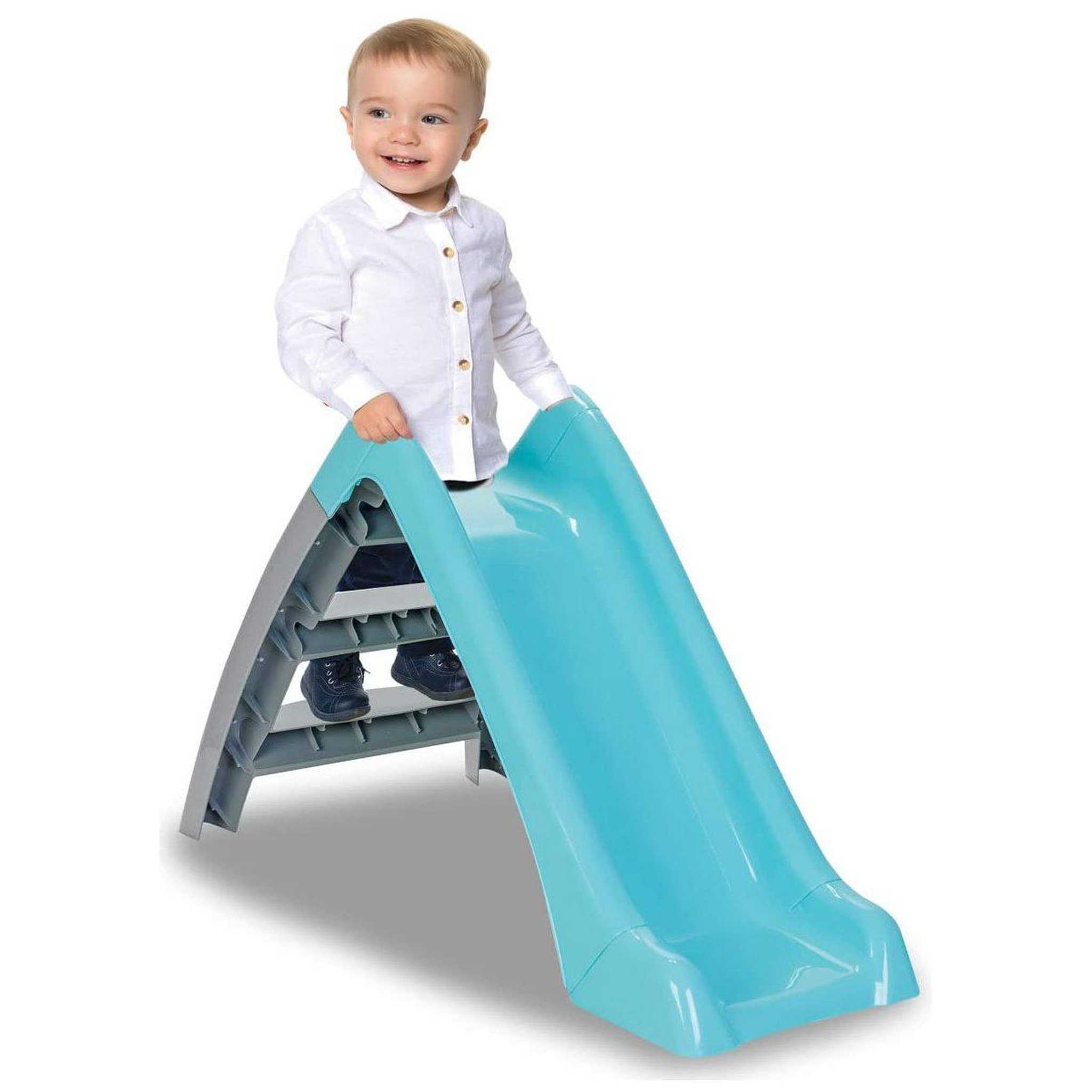 Voir la diapositive 3 : Jamara Toboggan happy slide vert pastel