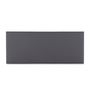 Voir la diapositive 3 : VS VENTA-STOCK Tête de lit Aura recouverte de tissu Gris Foncé 140x60 cm