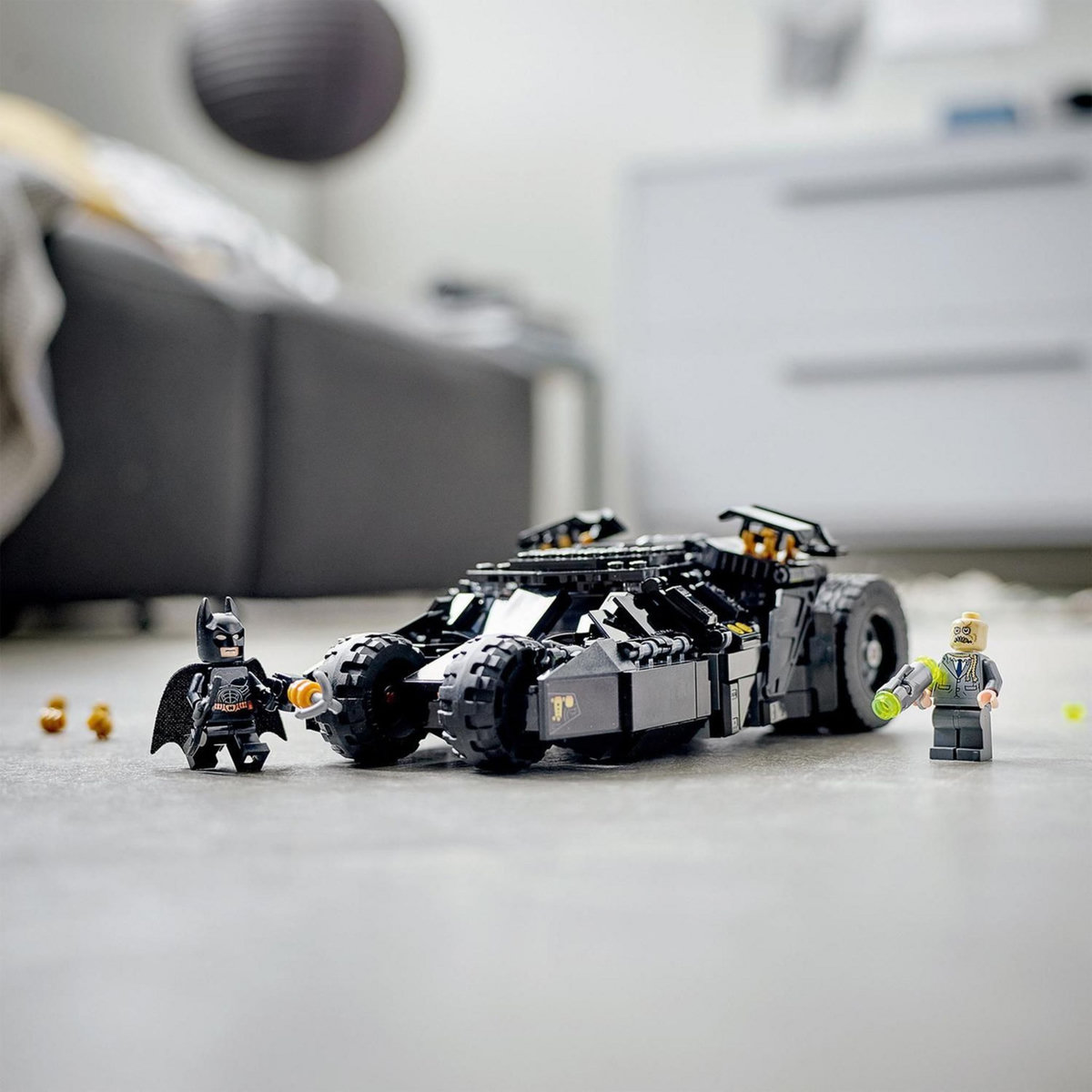 LEGO LEGO DC Batman 76239 La Batmobile Tumbler : La Confrontation avec l&rsquo;Épouvantail, Jouet Voiture