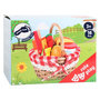 Voir la diapositive 2 : SMALL FOOT Small Foot - Picnic Basket with Wooden Cutting Food 11282