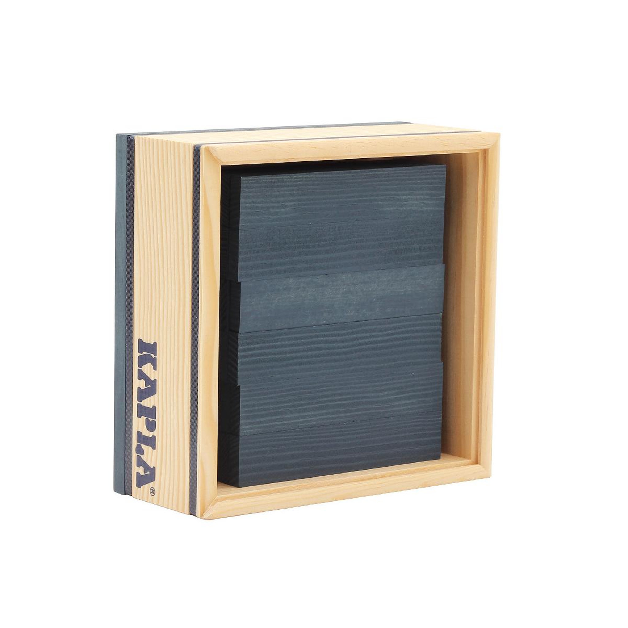 Voir la diapositive 1 : Kapla Carré 40 planchettes  - Bleu Foncé
