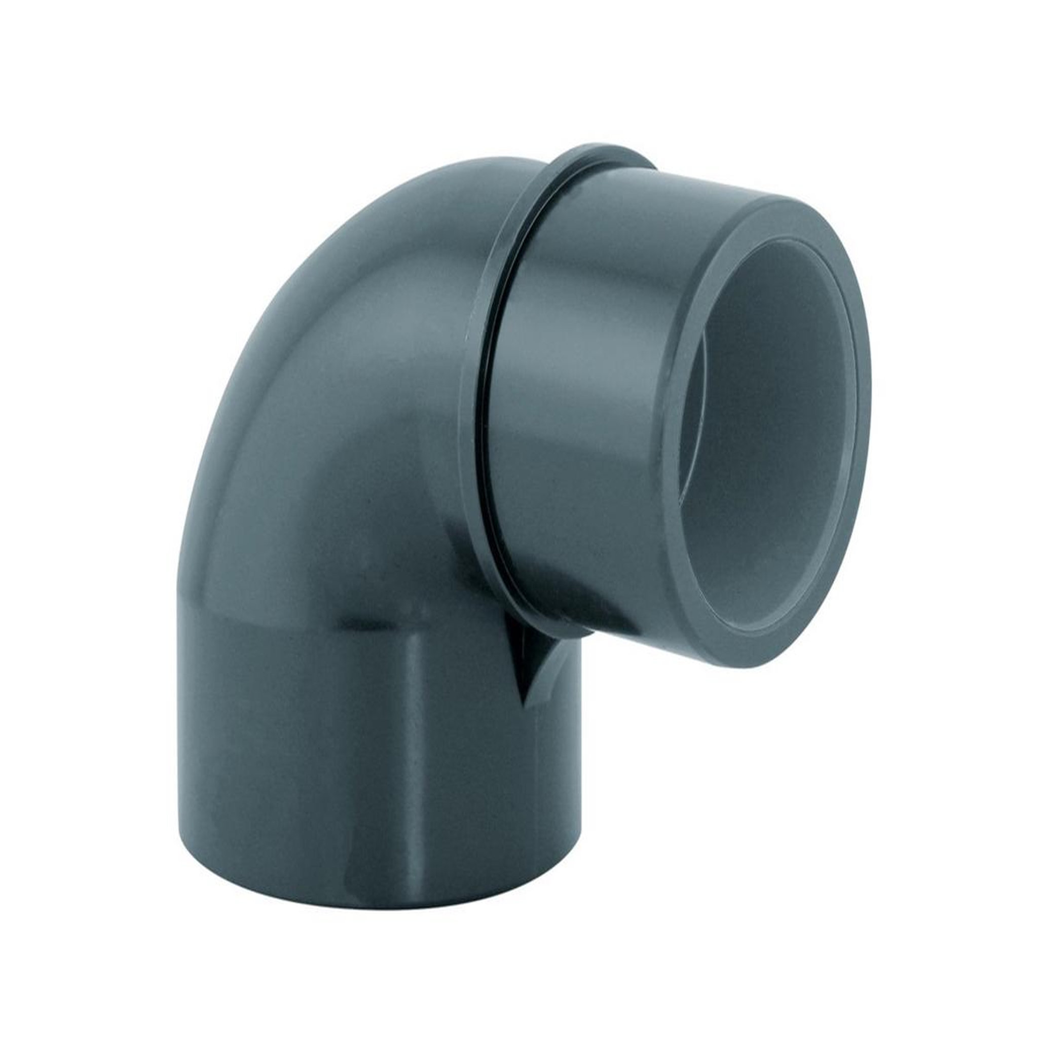 JARDIDECO Coude PVC pression 90° réduit MF/F à coller Ø 63 mm - Fitt