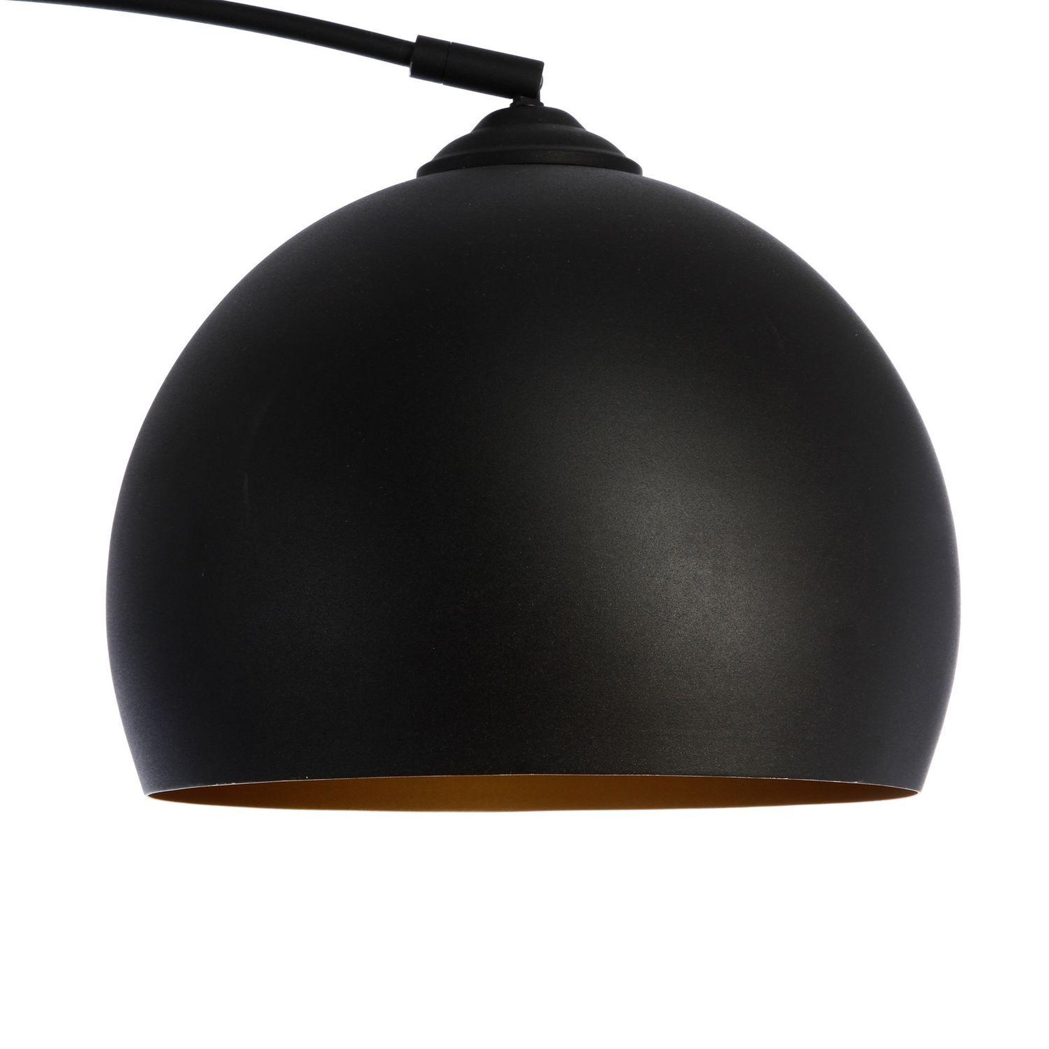 Voir la diapositive 3 : ATMOSPHERA Lampadaire en métal contempo chic - h. 175 cm - noir