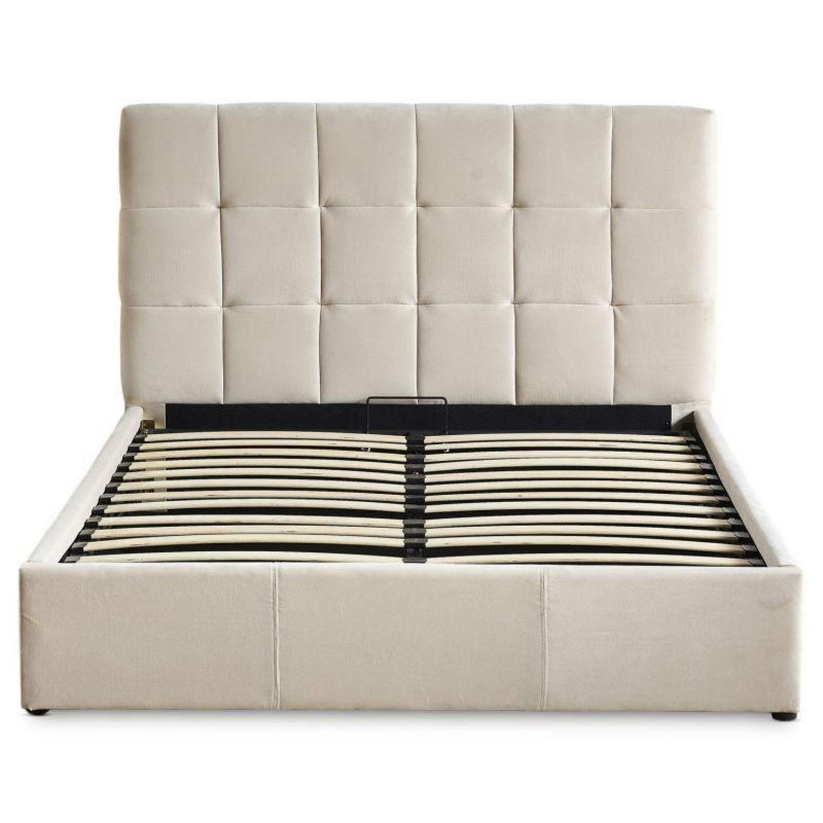 Paris Prix Lit Adulte Sommier Relevable  Birma  160x200cm Beige