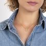 Voir la diapositive 2 : SC BOHEME Collier par SC Bohème orné d'un véritable diamant blanc