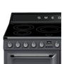 Voir la diapositive 2 : SMEG Piano de cuisson induction TR93IGR2