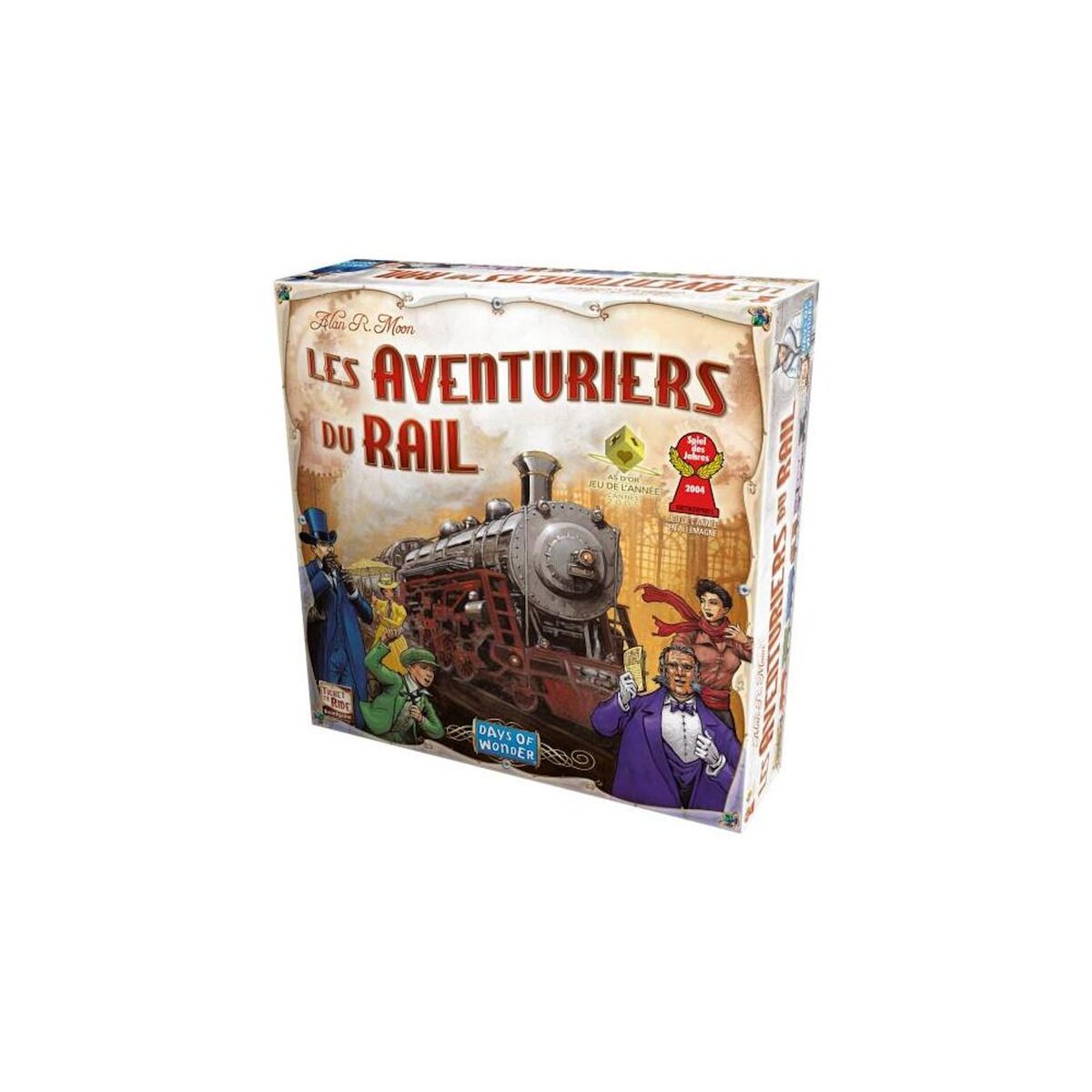 Asmodee Jeu de stratégie générale Asmodée Aventuriers du Rail USA
