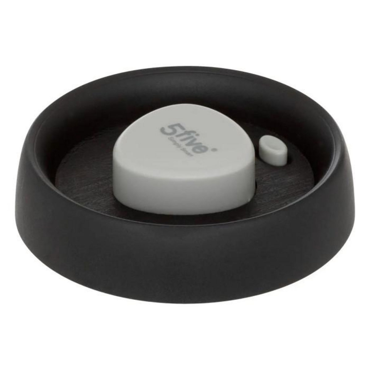 FIVE Bocal en Verre  Hermet  1,3L Transparent & Noir